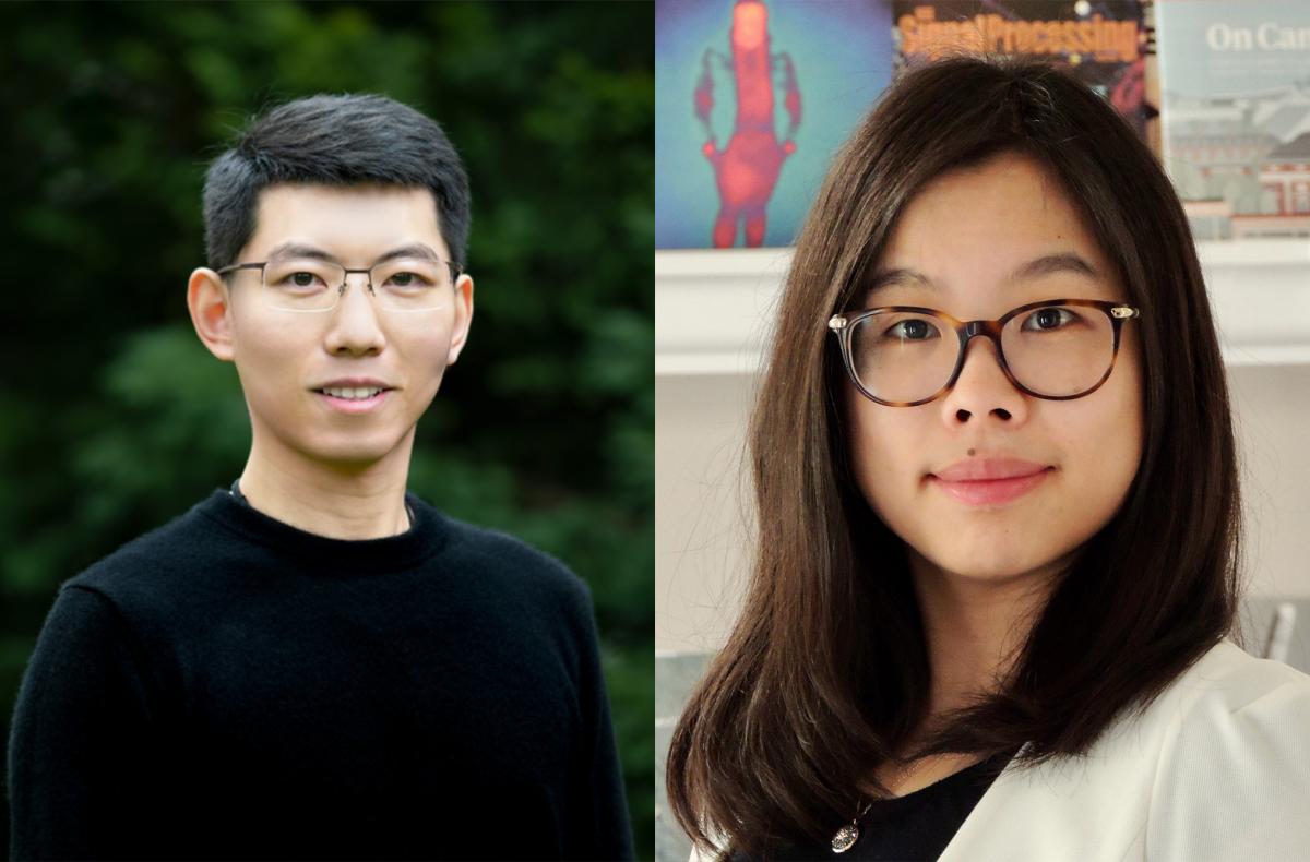 Image of two researchers